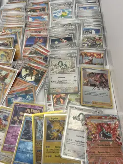 Huge SLEEVED Lot 400+ ALL ENG Holo Reverse Shiny EX NM+ Pokemon Cards 2017-2025 - Image 4