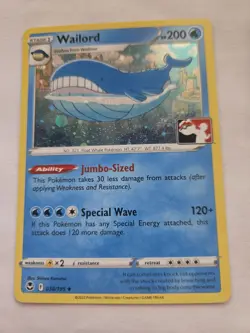 Wailord 038/195 Holo Uncommon Prize Pack Series Cards Pokemon Holo NM/LP - Image 1