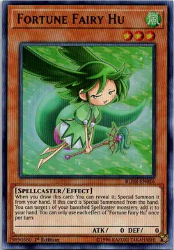 Fortune Fairy Hu BLHR-EN016 Yu-Gi-Oh! Card 1st Edition LP - Image 1