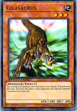 Gilasaurus SS03-ENA10 Yu-Gi-Oh! Card Near Mint 1st Edition - Image 1