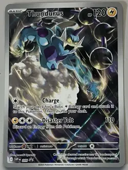 Pokemon Scarlet & Violet Promos Thundurus Basic Promo HoloFoil #209 - Image 1