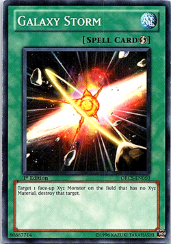 Galaxy Storm ORCS-EN050 Yu-Gi-Oh! Card Light Play 1st Edition - Image 1