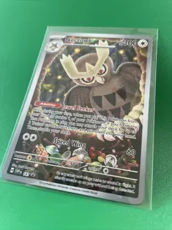 Noctowl SVP 141 Black Star Promo Holo Pokemon TCG Stellar Crown NM/Mint - Image 3