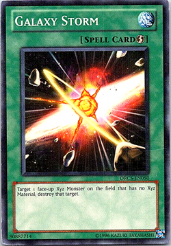 Galaxy Storm ORCS-EN050 Yu-Gi-Oh! Card Light Play Unlimited - Image 1