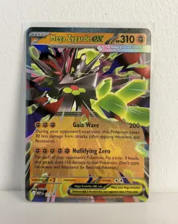 Pokemon Mega Zygarde EX 071 Promo Perfect Order Card Near Mint - Image 1