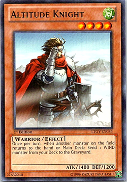 Altitude Knight LTGY-EN036 Yu-Gi-Oh! Card Light Play 1st Edition - Image 1