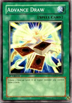 Advance Draw DP09-EN021 Yu-Gi-Oh! Card Light Play 1st Edition - Image 1