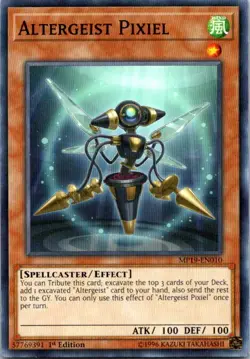 Altergeist Pixiel MP19-EN010 Yu-Gi-Oh! Card Light Play 1st Edition - Image 1