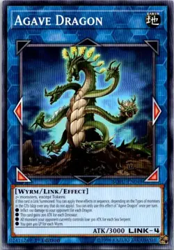Agave Dragon SOFU-EN048 Yu-Gi-Oh! Card Light Play 1st Edition - Image 1