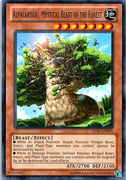 Alpacaribou, Mystical Beast Of The Forest LVAL-EN095 Yu-Gi-Oh! Card LP Unlimited - Image 1