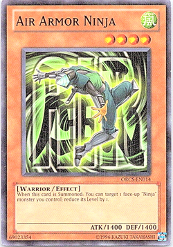 Air Armor Ninja ORCS-EN014 Yu-Gi-Oh! Card Light Play Unlimited - Image 1