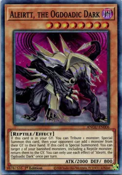 Aleirett, The Ogdoadic Dark ANGU-EN006 Yu-Gi-Oh! Card Mint 1st Edition - Image 1