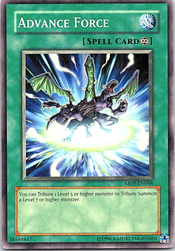 Adavance Force ABPF-EN048 Yu-Gi-Oh! Card Light Play Unlimited - Image 1