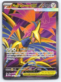 Pokemon TCG ME03: Perfect Order Mega Skarmory ex 106/088 Ultra Rare 2026 - Image 1