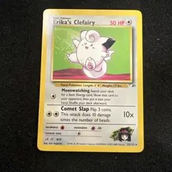 Erika's Clefairy - 25/132 Gym Heroes - Pokemon TCG - 2000 - Image 1