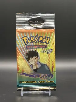 VINTAGE ORIGINAL POKEMON *EMPTY* OPENED BOOSTER PACKS WRAPPER LOT OF 4 - Image 3