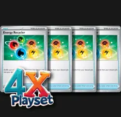 4x Energy Recycler 164/182 x4 - Destined Rivals - Pokemon TCG - Playset - Image 1