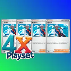 Pokemon TCG Cyrano 170/191 Surging Sparks Playset 4x NM SSP - Image 1