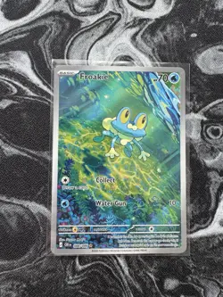 Pokemon Froakie Full Art Holo Water 70 HP Chaos Rising 086/083 English Near Mint - Image 1