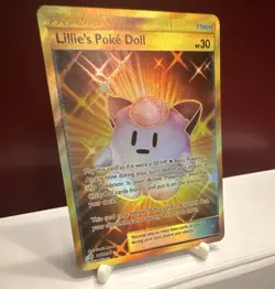 Lillie's Poke Doll Cosmic Eclipse Holo Secret Rare EN 267/236 - Image 1