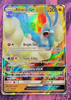 Pokemon: Dragon Majesty: Holofoil Altaria GX: Lightly Played Condition - Image 1