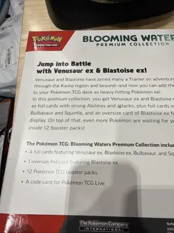 Pokemon: Scarlet & Violet 151 Blooming Waters Premium Collection Factory Sealed - Image 4