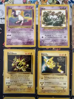 16 Vintage Pokemon Black Star Promo/ Movie Lot WOTC Ancient Mew Birthday Pikachu - Image 3