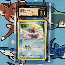 Surskit 14/17 POP Series 1 CGC 10 PRISTINE - Pokemon 2004 Vintage - Image 1