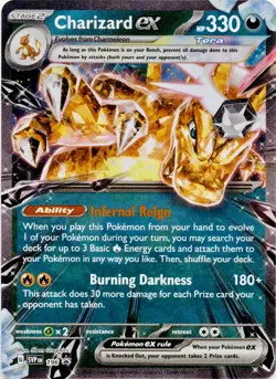 Charizard ex -196 196 Holo Promo Scarlet & Violet Promo Pokemon Near Mint - Image 1