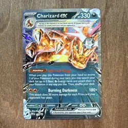 Pokemon TCG SV: Scarlet & Violet Promo CHARIZARD EX 196 svp - Image 1
