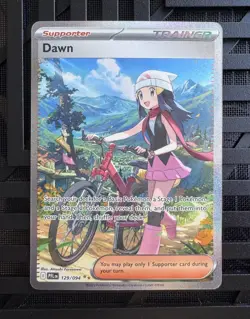 Dawn 129/094 Me02: Phantasmal Flames SIR Pokemon Trainer NM PFL - Image 1