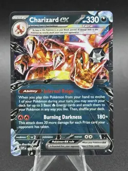 CHARIZARD EX -196 196 HOLO PROMO SCARLET & VIOLET PROMO POKEMON - Image 1