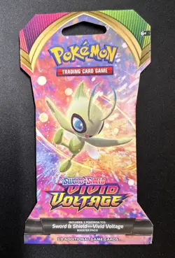 Pokemon TCG: Sword & Shield Vivid Voltage Sleeved Booster Pack - Image 1
