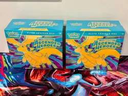 2x Ascended Heroes Elite Trainer Box ETB Lot Pokemon TCG New/Sealed - Image 1