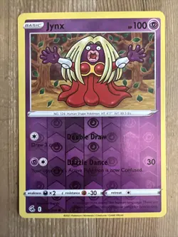 Pokemon TCG Jynx Fusion Strike 112/264 Reverse Holo Common NM - Image 1