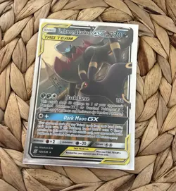 Pokemon Umbreon & Darkrai GX 125/236 Unified Minds TAG TEAM Ultra Rare Holo - Image 1