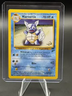 Pokemon TCG WOTC Wartortle W Stamped Promo #63/130 See Pictures - Image 3