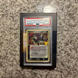 PSA 10 GEM MINT Greninja Gold Star Promo SWSH144 Celebrations SHURIKEN SWIRL - Image 1