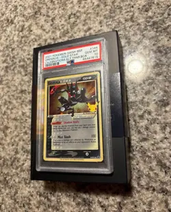PSA 10 GEM MINT Greninja Gold Star Promo SWSH144 Celebrations SHURIKEN SWIRL - Image 2