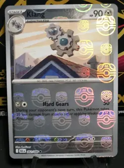 Pokemon Black Bolt Klang #062/086 Reverse Holo Master Ball Scarlet & Violet NM - Image 1