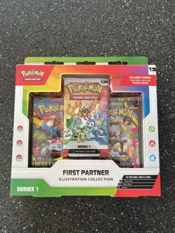 Pokemon First Partner Illustration Collection Series 1 Lot Of 3 sealed - Image 2