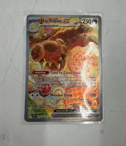 Pokemon Dachsbun ex Full Art Holo Special Illustration Rare 169/142 EB-20299 - Image 1