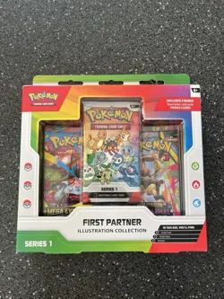 Pokemon TCG First Partner Illustration Collection Series 1 New - Image 1