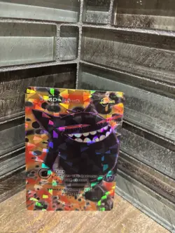 Shadowbud (Gengar) Cracked Ice Holo Pokederp Fan Art Pokemon - Image 3