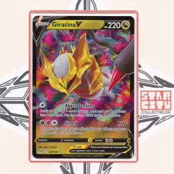 Giratina V 130/196 Holo V Rare Lost Origin Pokemon Near Mint - Image 1