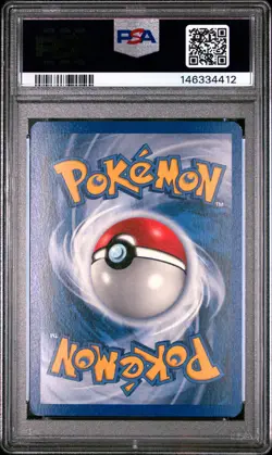2005 POKEMON EX EMERALD #2 DEOXYS-REVERSE FOIL PSA 8 - Image 2