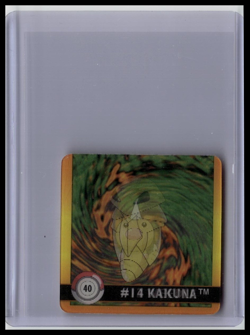 1999 Pokemon Artbox Action Flipz #40 Weedle Kakuna - Image 1