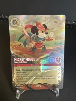 Disney Lorcana Mickey Mouse Brave Little Tailor 01/D23 Promo - Image 1