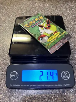 HEAVY 21.4g Pokemon TCG Jungle Booster Pack (Unlimited) – Flareon Artwork - Image 1