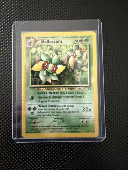 Pokemon Bellossom Holo Rare Neo Genesis 3/111 WOTC LP/NM - Image 1